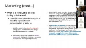 SCSC + ORS Webinar - Act 62 Consumer Protection Solar Regulations