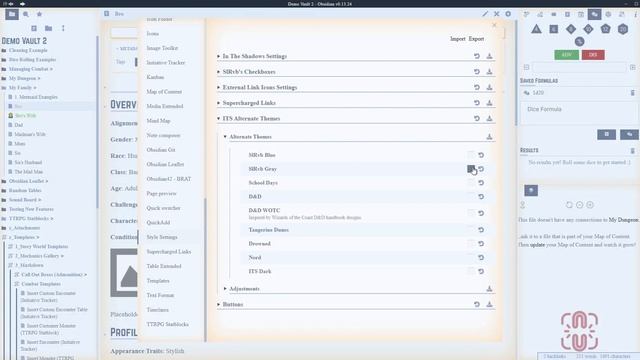 Obsidian - Style Settings
