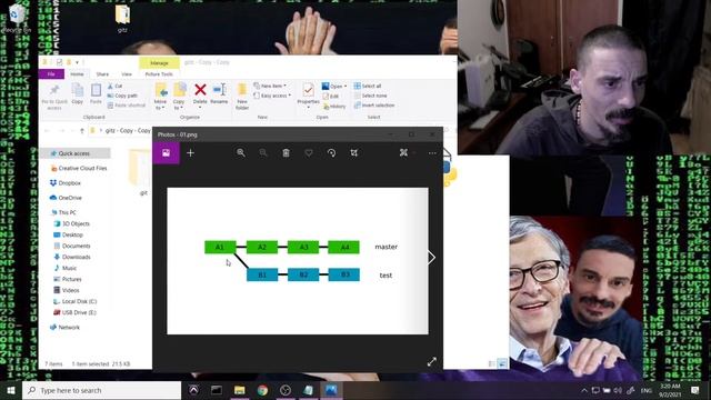 מדריך גיט - rebase VS merge смотреть онлайн