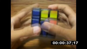 Speedcubing 3x3(Скоростная сборка кубика рубика)#1