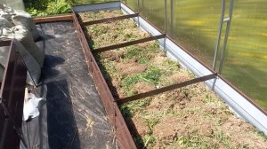 Где брать землю для высоких грядок