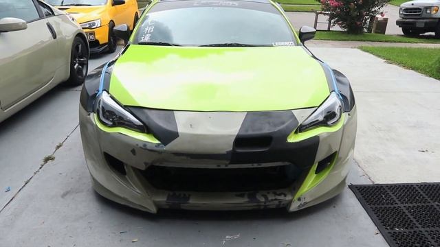 Rocket Bunny v3 & Rally Backer Kit on BRZ! смотреть онлайн