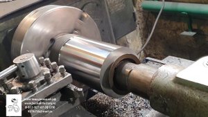 Токарные работы. Работа на токарном станке ДИП-300. ЗАВОД КОВШЕЙ / Lathe work