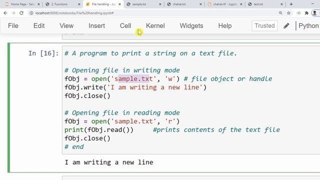 Computer Science 12/ Python/ File Handling/ Text File-II