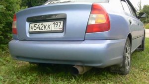 Прямоток Hyundai Accent 1.6.MOV