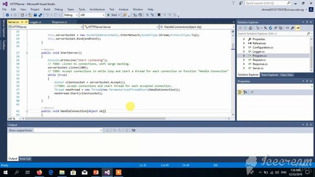 Network Project : HTTP Server смотреть онлайн