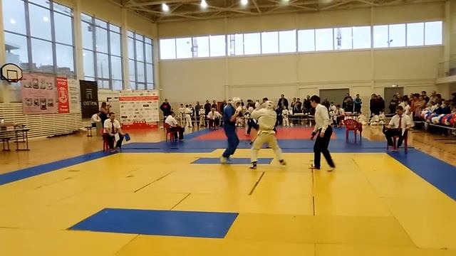 Себастьян - Белый, Кудо, Межрегиональный турнир, г.Псков, 2016 г, 1 бой. 1/4 финала. смотреть онлайн