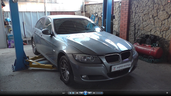 Замена прокладки крышки клапанов на BMW 318i E90 N46N БМВ 318 2,0 2011 1часть