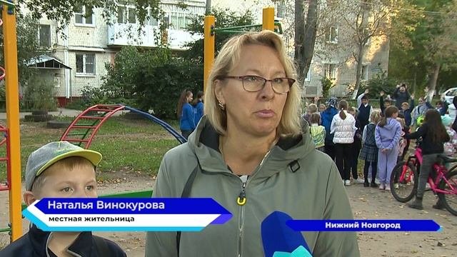 В Нижнем Новгороде по проекту «Сохраняем Нижний» отреставрировали еще одну детскую площадку
