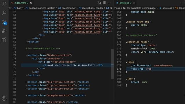 Build This Complete Modern Website Using Only HTML And CSS in One Video ?