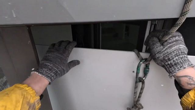 ПРОМЫШЛЕННЫЙ АЛЬПИНИЗМ МОНТАЖ ВЕНТИЛИРУЕМОГО ФАСАДА #промышленныйальпинизм #промальп