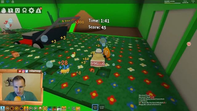 ЩЕНОК ПЧЕЛА ИЗ ЯЙЦА В РОБЛОКС СИМУЛЯТОР ПЧЕЛОВОДА | Roblox - Bee Swarm Simulator (Puppy bee egg) смотреть онлайн