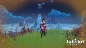 Genshin Impact. 0075. Сюжетное задание: Осенний ветер, багряные листья: Путь сквозь шторм.