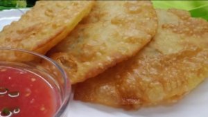 Чебуреки с Сочной мясной начинкой. Хрустящие воздушное тесто на китятке