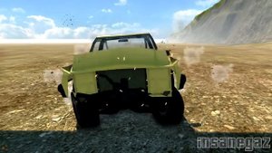 BeamNG Drive Crash Testing and New Pit of Death 2 #16 - Insanegaz