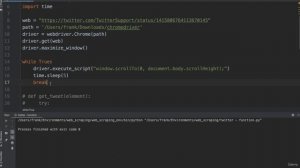 7. Project #2 Infinite Scrolling & Login (Twitter Bot) 4. Infinite Scrolling