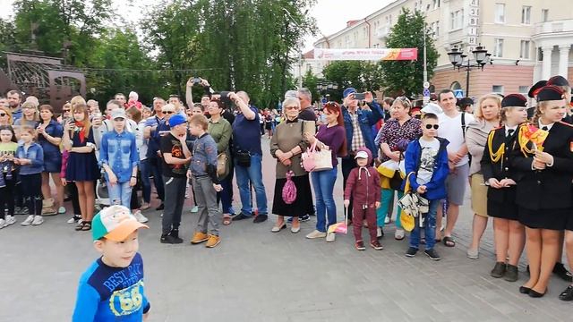 Эстафета огня "Пламя мира" в Полоцке смотреть онлайн