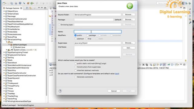 139 Java Serialization | Online Training Download app from below link