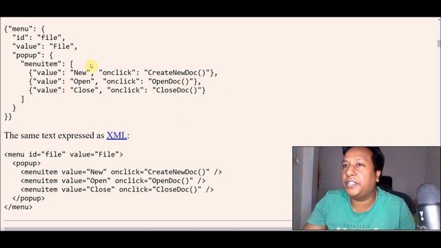 JSON vs other data interchange formats (XML, CSV) | Video 4 | Programming with Rakesh