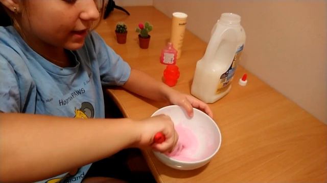 КАК СДЕЛАТЬ #СЛАЙМ ЧТОБЫ ОН ПОЛУЧИЛСЯ лизуны #слаймы с морской солью pink slime with sea salt смотреть онлайн