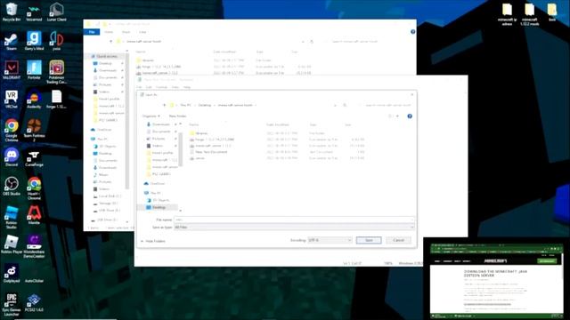 how to make a forge server on Minecraft Java 1.12.2 in Windows 10 (Guide) смотреть онлайн