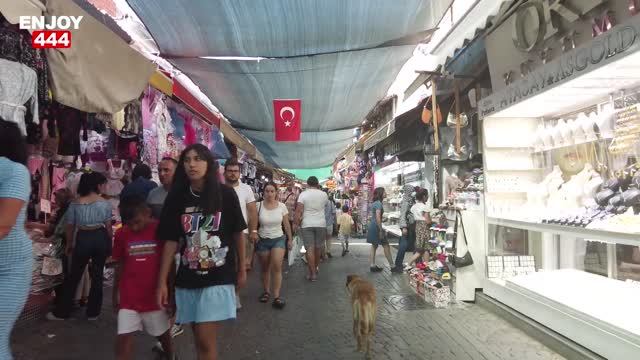 4K UHD - İzmir Konak Kemeraltı - Turkey İzmir Walking Tour смотреть онлайн