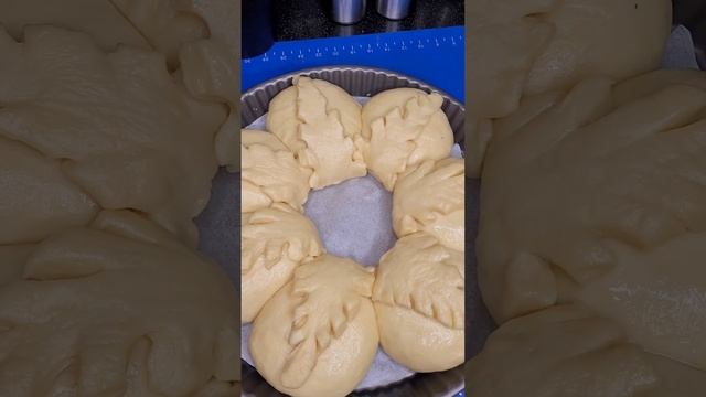 КРАСИВАЯ ФОРМОВКА ПИРОГА #пироги#булочки#изтеста