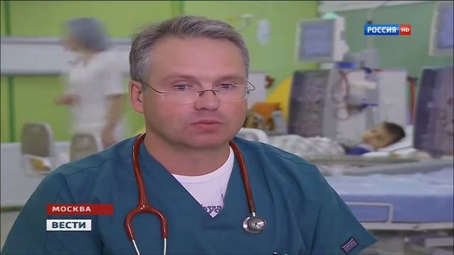 За жизнь донецких детей борются московские врачи - 29.08.2014 смотреть онлайн