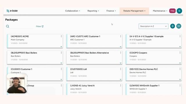 e-bate Feature: Rebate Management tab смотреть онлайн