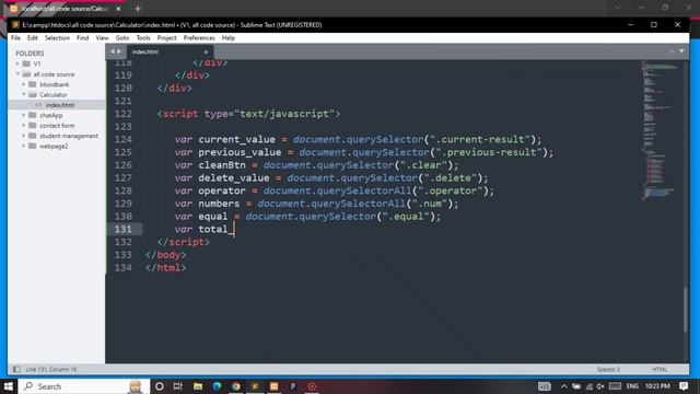 How To Make A Calculator Using HTML CSS And JavaScript || #fluroxiumcoder