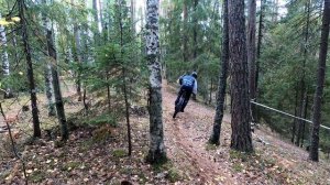 Осенняя тренировка в режиме кросс-кантри