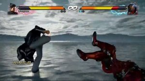 Tekken 7 Kazuya vs Gigas