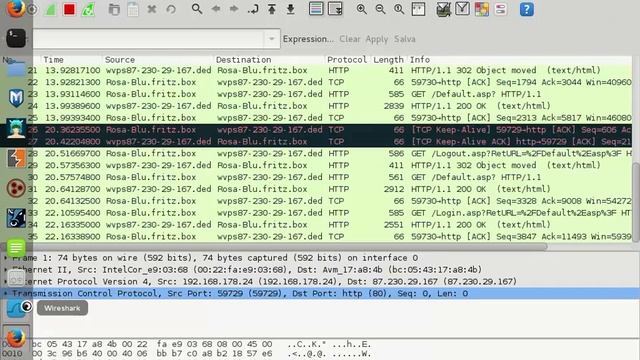 Sniffing Wireshark смотреть онлайн