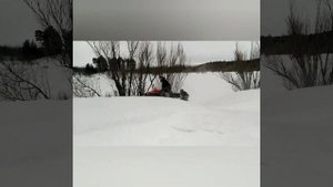 Обзор снегохода тайга варяг 550V по глубокому снегу