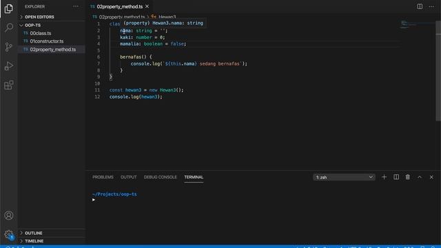 OOP TypeScript #3: Property & Method - Bahasa Indonesia смотреть онлайн