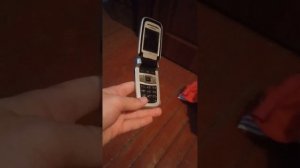 мужиэчина принёс мне телефон Siemens cf75 oбзор его состояние