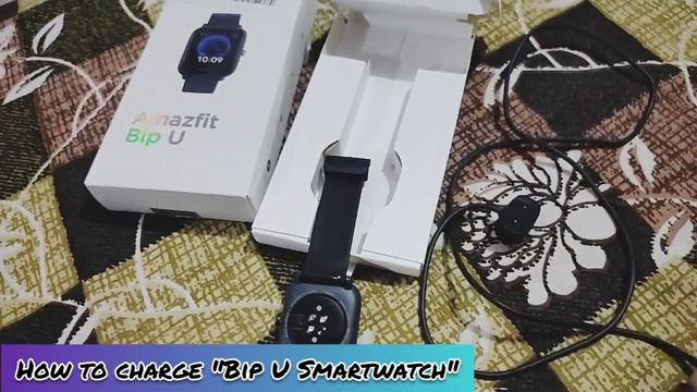How to charge Amazfit Bip U smartwatch | Amazfit Bip U смотреть онлайн