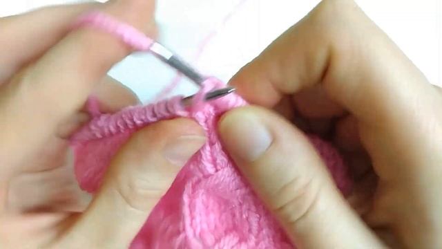 Простой узор спицами с вытянутыми петлями. Узоры. Мастер класс! вязание спицами.
