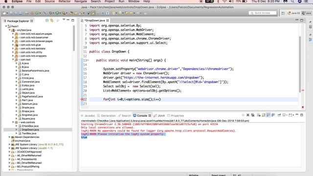 How to handle drop down in Selenium | Selenium webdriver with Java tutorials