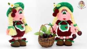 КУКОЛЬНЫЕ ИСТОРИИ 3_ Куколка Вишенка? крючком