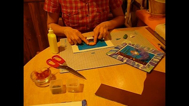 Часть 1. Объемная аппликация «Рыбка в аквариуме» смотреть онлайн