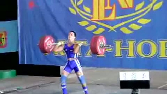 Чикида Юрий, толчек 175 кг, Чемпионат Украины 2009, в/к до 77 кг смотреть онлайн