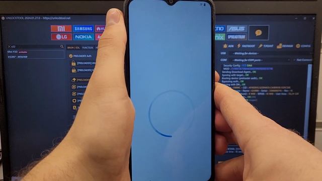 🔥FRP Vivo Y22 Сброс Аккаунта Гугл. Unlocktool. Дистанционная разблокировка 🔐