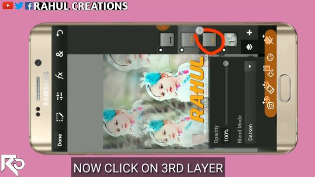 COLOUR GLASS FONT LIKE PHOTOSHOP CC/CS6 IN ANDROID BY RAHUL CREATIONS смотреть онлайн