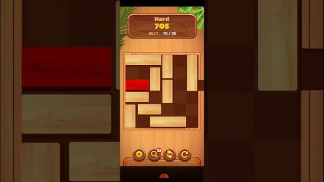 Unblock : Sliding Block Puzzle Hard Level 705 ⭐⭐⭐ By Rick Gaming