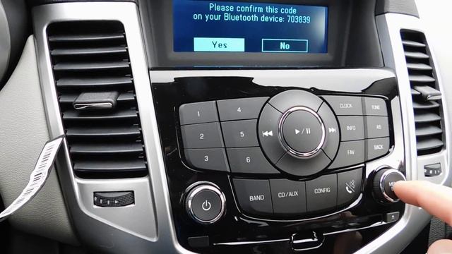 Chevrolet Cruze Bluetooth - How To Pair Phone With Chevrolet Cruze LS-Models смотреть онлайн