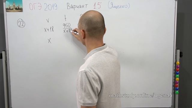 Решаем ОГЭ 2019 Ященко Математика Вариант 15 смотреть онлайн