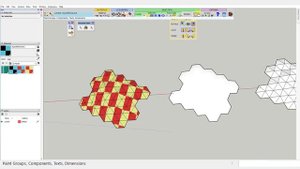 Thru Paint – UV Mapping in SketchUp - Fredo Tools Plugin Tutorial