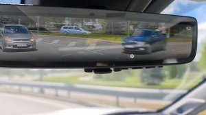 Rav4 камера заднего вида в зеркале заднего вида // Tayota Rav 4 2021