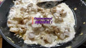 Перловка с курицей в белом соусе. Такой вкусной перловки вы еще не ели!